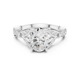 Gold Ring SBWR(23), White Gold, view 4