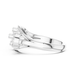 Gold Ring DDLR-753, White Gold, view 3