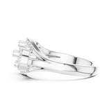 Gold Ring DDLR-753, White Gold, view 3