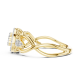 Gold Ring 12-10002@L, Yellow Gold, view 3