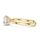 Gold Ring DDLR-645, Yellow Gold, view 3
