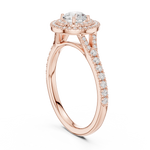 Gold Ring LR-0254, Rose Gold, view 1