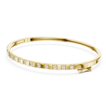 14K Solid Gold Lab Diamond Bracelet, Yellow Gold, view 1
