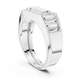Gold Ring SBMR(37), White Gold, view 1