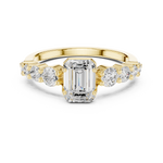 Gold Ring DDLR-1068, Yellow Gold, view 4