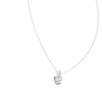 Gold Pendant GPD-0039, White Gold, view 2