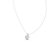 Gold Pendant GPD-0039, White Gold, view 2