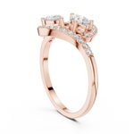 Gold Ring HLR-175, Rose Gold