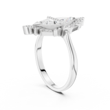 Gold Ring 00001L (2), White Gold, view 1