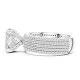 Gold Ring DDLR-261, White Gold, view 3