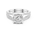 Gold Ring DDLR-182-OC, White Gold, view 4