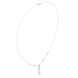 Gold Necklace SBWN (20), White Gold, view 1