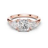 Gold Ring DDLR-853, Rose Gold