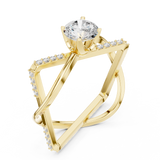 Gold Ring SBWR(50), Yellow Gold, view 2