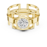 Gold Ring SBMR(6), Yellow Gold, view 4