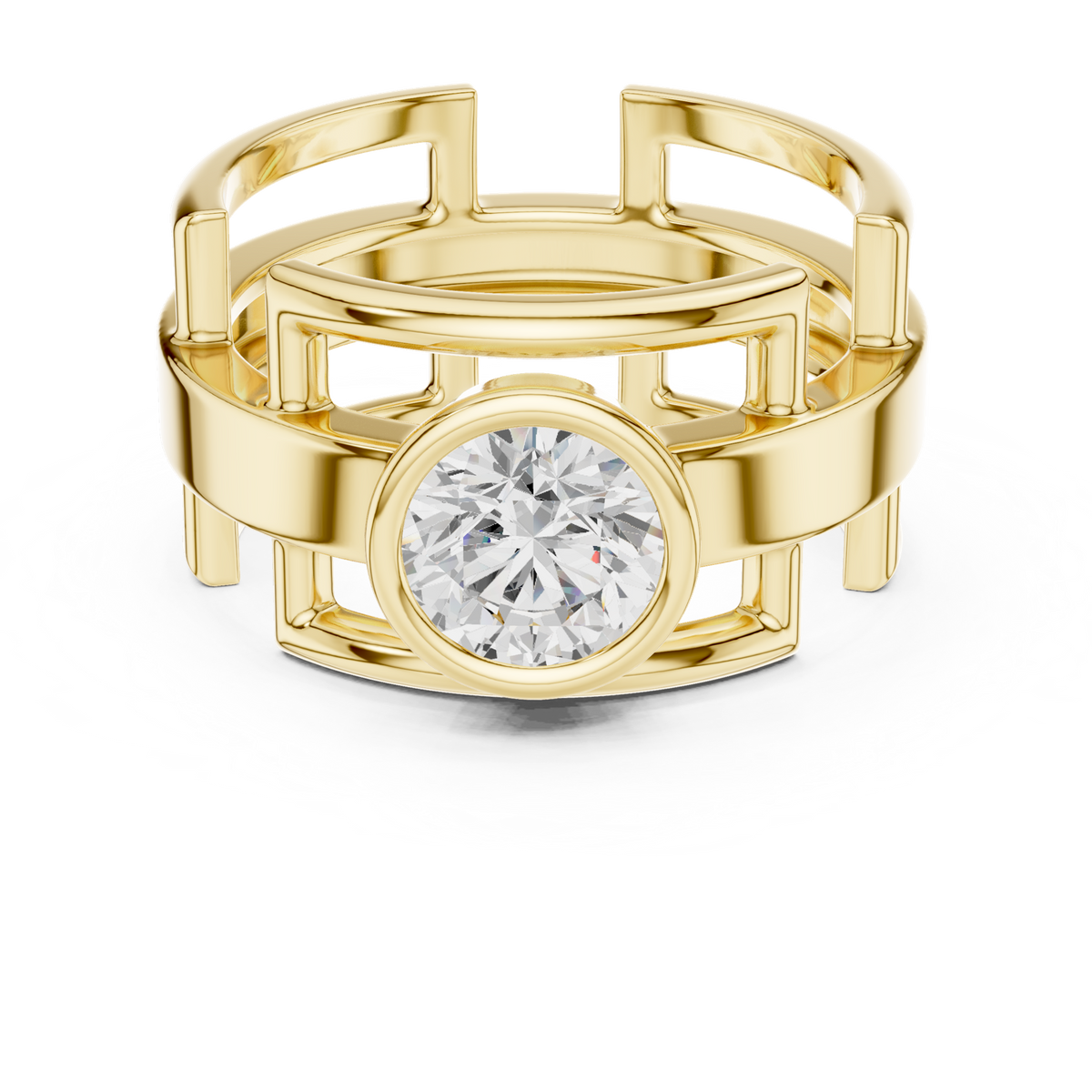 Gold Ring SBMR(6), Yellow Gold
