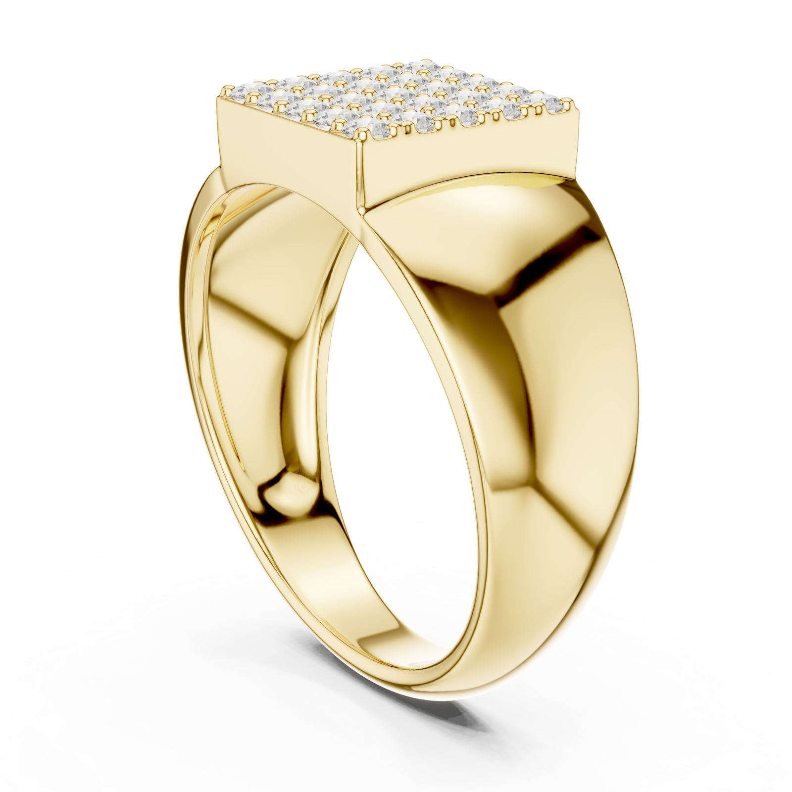 Gold Ring SBMR(18), Yellow Gold, view 1