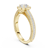 Gold Ring LR-0231, Yellow Gold, view 1