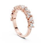 Gold Ring DDLR-318, Rose Gold, view 1