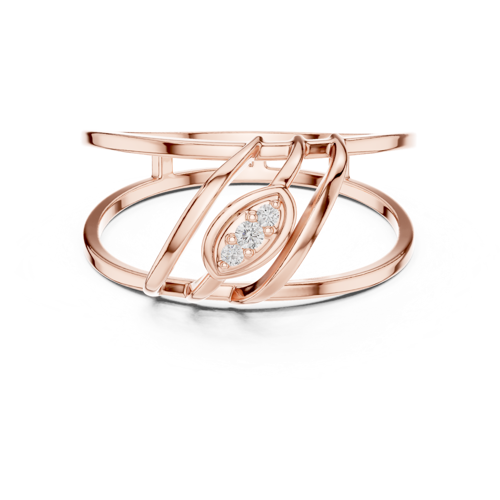 Gold Ring 1 (174), Rose Gold