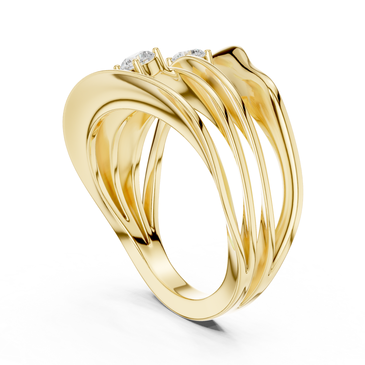 Gold Ring SBWR(64), Yellow Gold, view 1