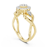 Gold Ring 12-10002@L, Yellow Gold