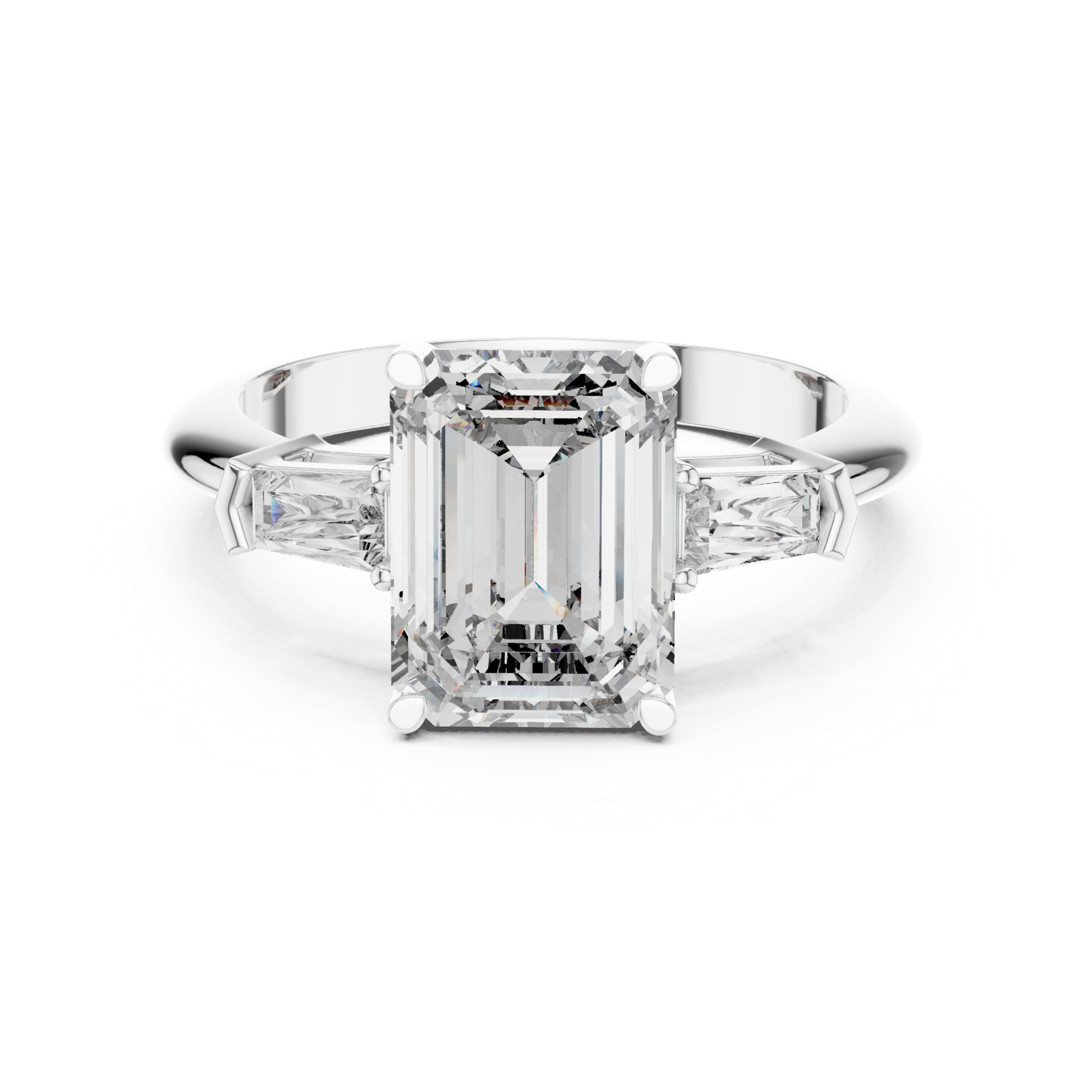 Gold Ring DDLR-197, White Gold