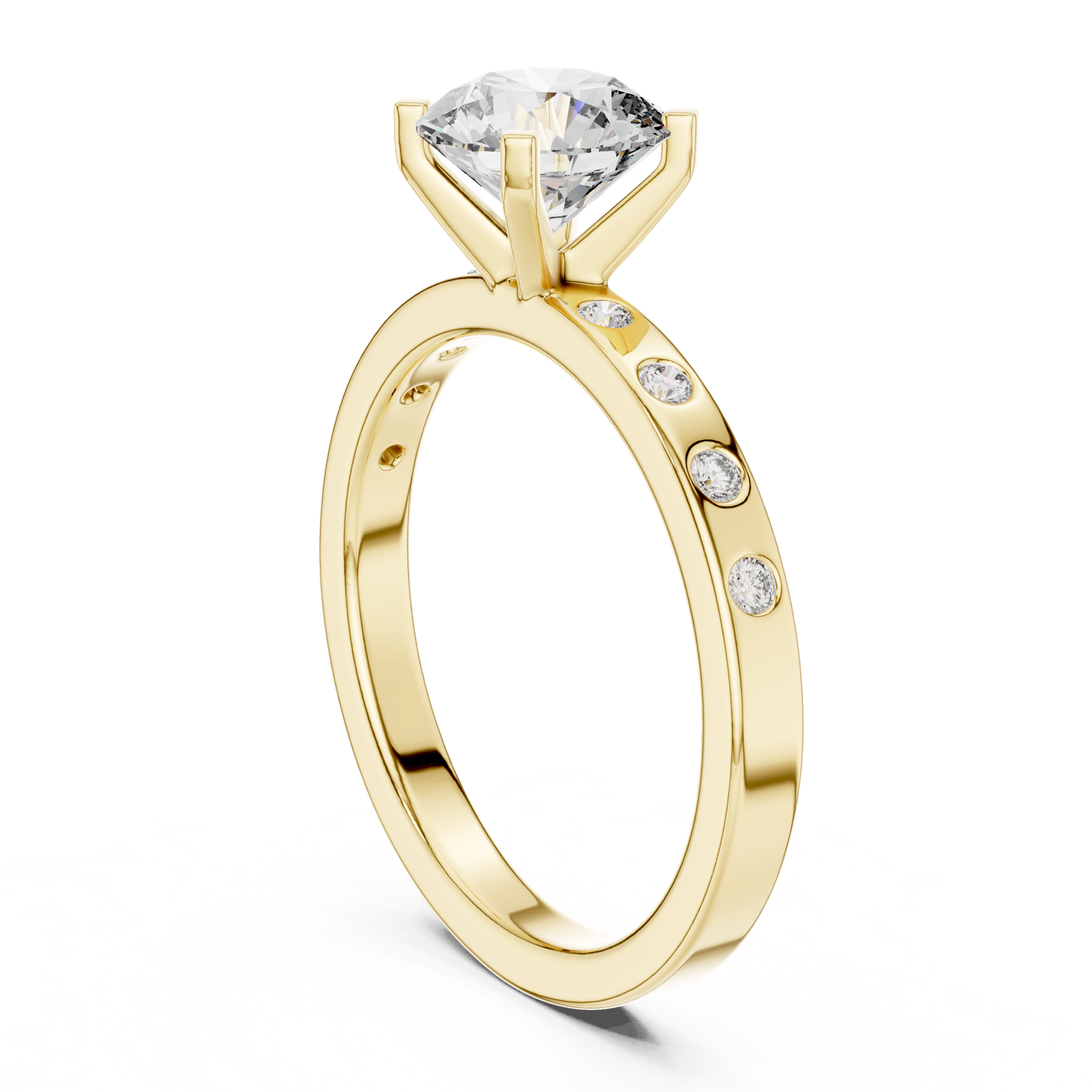 Gold Ring DDLR-189, Yellow Gold