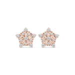Gold Earrings Earring, Rose Gold, view 4