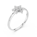 Gold Ring 1 (410), White Gold, view 2