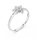 Gold Ring 1 (410), White Gold, view 2