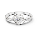Gold Ring DDLR-836, White Gold