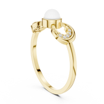 Gold Ring DDLR-743, Yellow Gold, view 1
