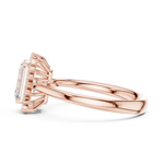 Gold Ring DDLR-700, Rose Gold, view 3