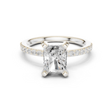 Gold Ring DDLR-891, White Gold