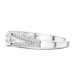 Gold Ring LR-0327, White Gold, view 3