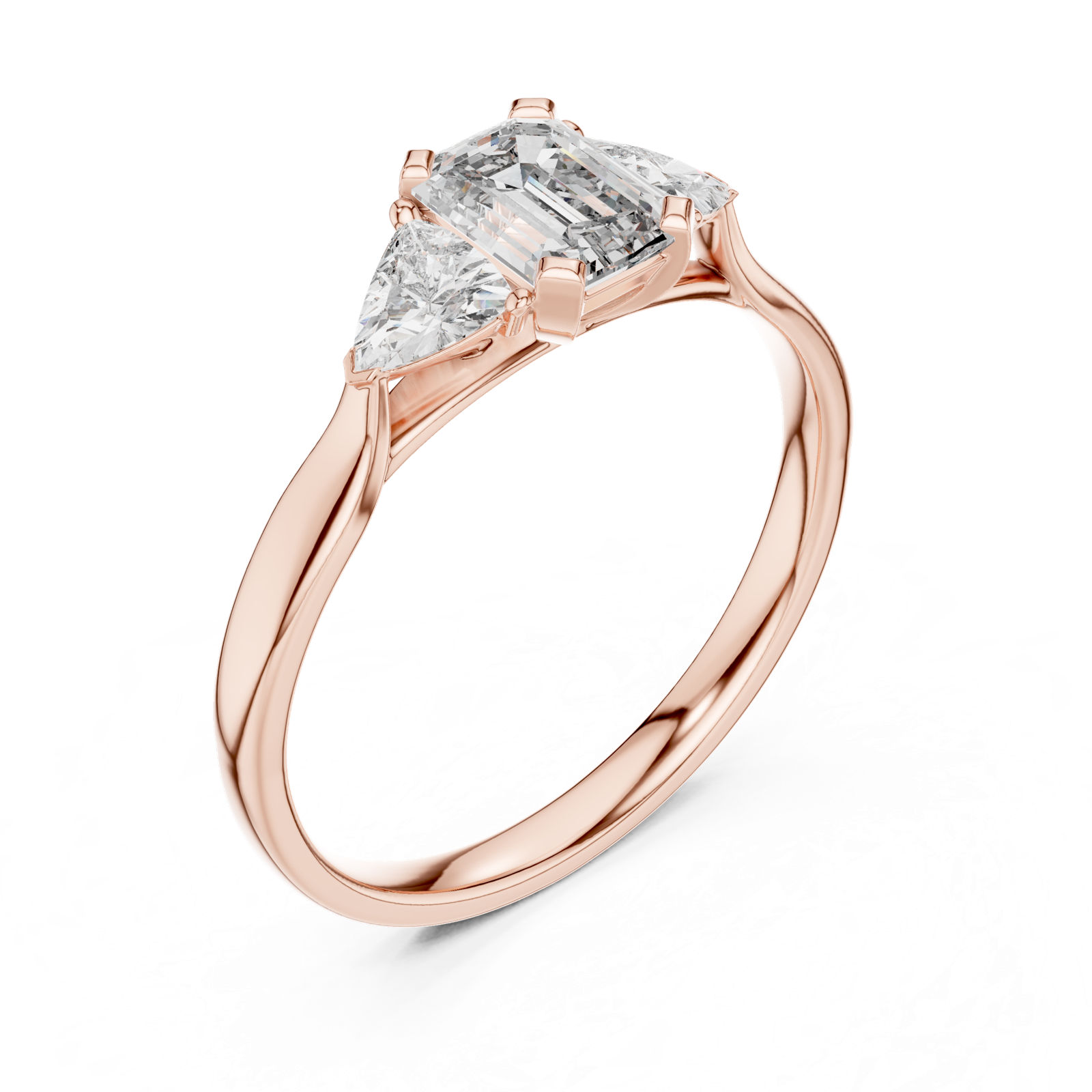 Gold Ring 00001L (15), Rose Gold, view 2
