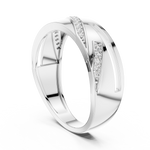 Gold Ring LR-01 (12), White Gold