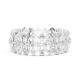 Gold Ring R29, White Gold, view 3
