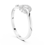Gold Ring DR-6298, White Gold