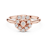 Gold Ring 1 (269), Rose Gold, view 4