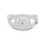 Gold Pendant 19-120030L, White Gold