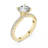 Gold Ring L03-1293, Yellow Gold, view 2