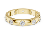 Gold Ring DDLR-352, Yellow Gold, view 4