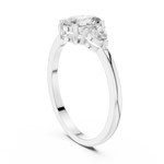Gold Ring HLR-22, White Gold