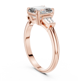 Gold Ring LR-0052, Rose Gold, view 1