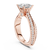 Gold Ring LR-0280, Rose Gold