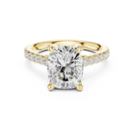 Gold Ring DDLR-250 -ECU, Yellow Gold, view 4