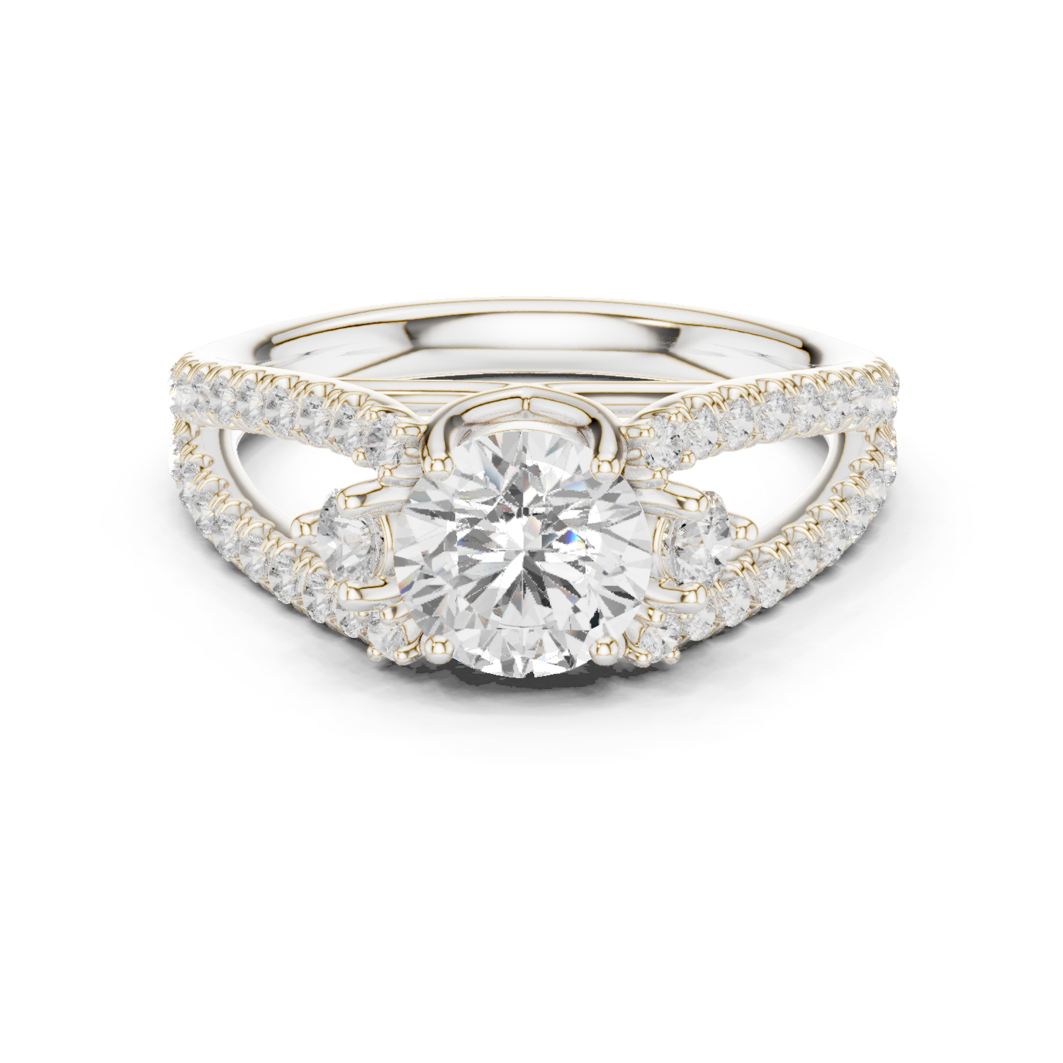 Gold Ring DDLR-682, White Gold