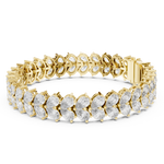 Gold Bracelet GLBR-0027, Yellow Gold, view 1
